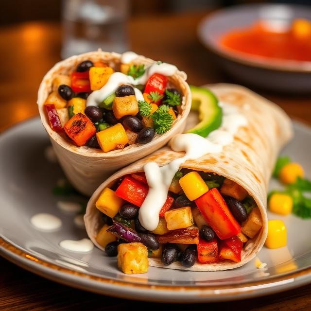 Southwest Veggie Supreme Burrito